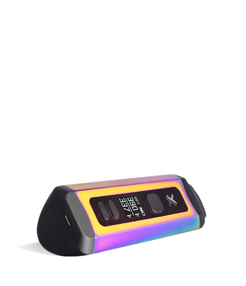 Full Color bottom view Exxus Vape Mini Plus Vaporizer on white background