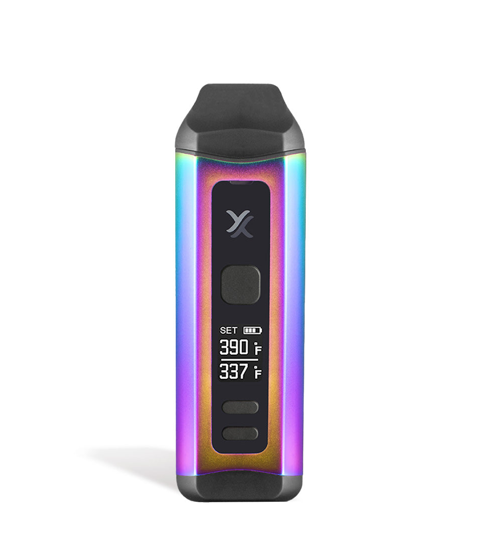 Full Color front view Exxus Vape Mini Plus Vaporizer on white background