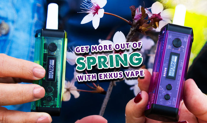 Disfruta más de la primavera con Exxus Vape