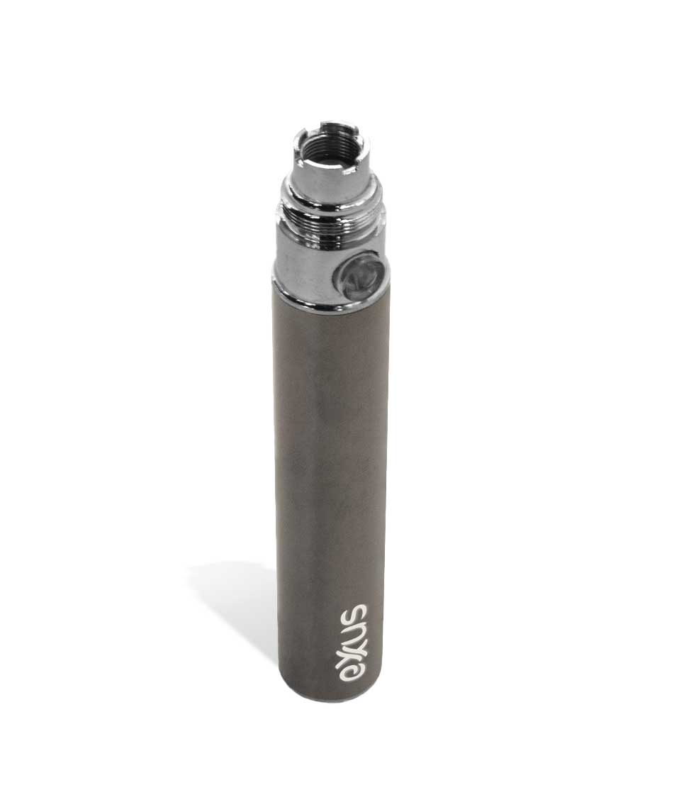 Gunmetal Exxus Vape 900 Cartridge Vaporizer Above View on White Background