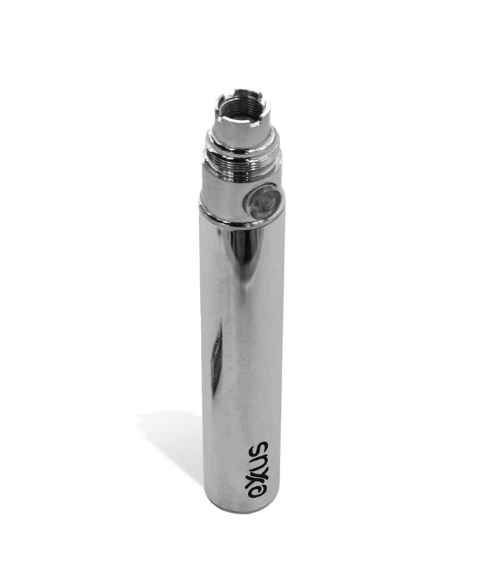 Silver Exxus Vape 900 Cartridge Vaporizer Above View on White Background