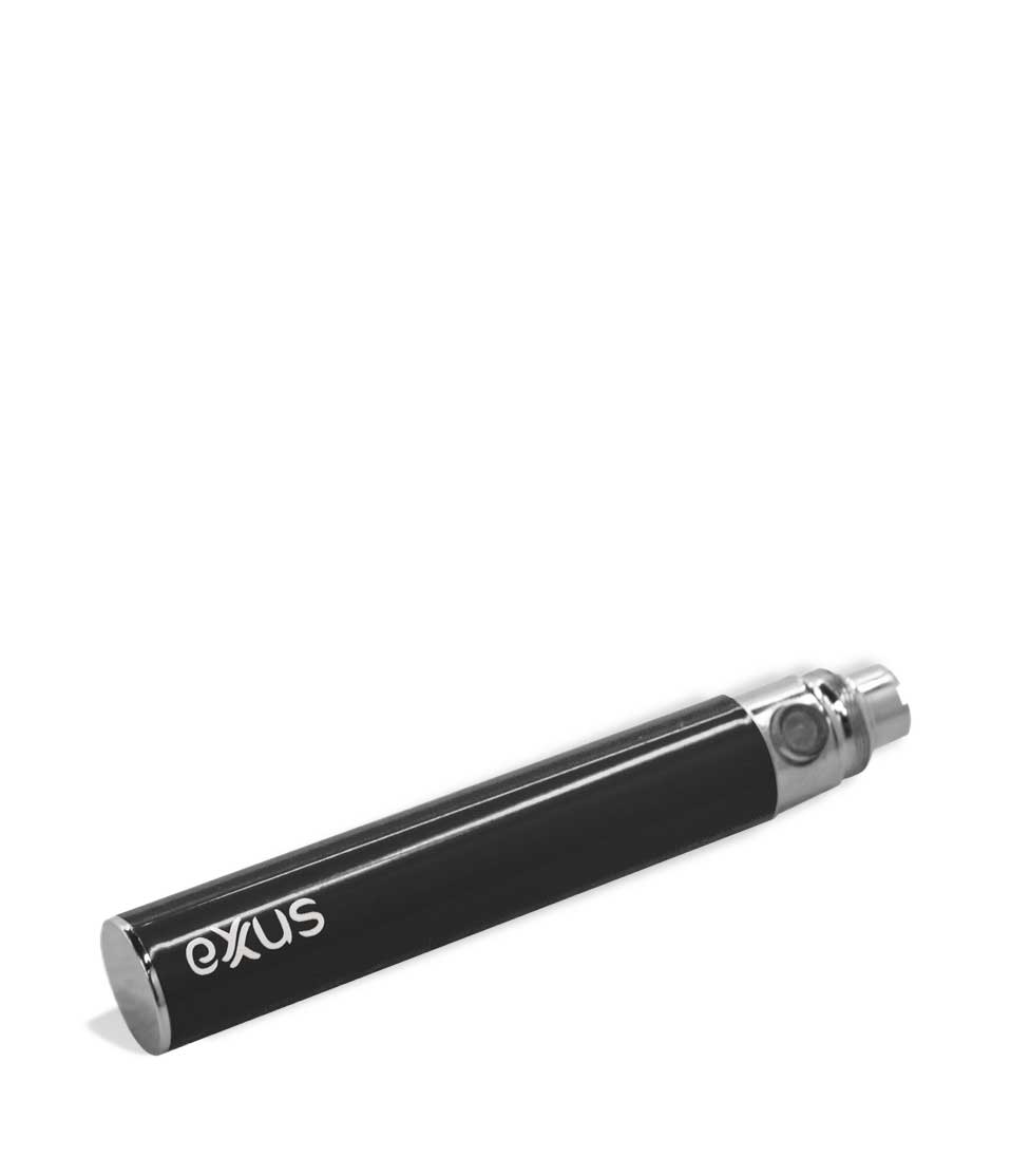 Cosmic Black Exxus Vape 900 Cartridge Vaporizer Bottom View on White Background