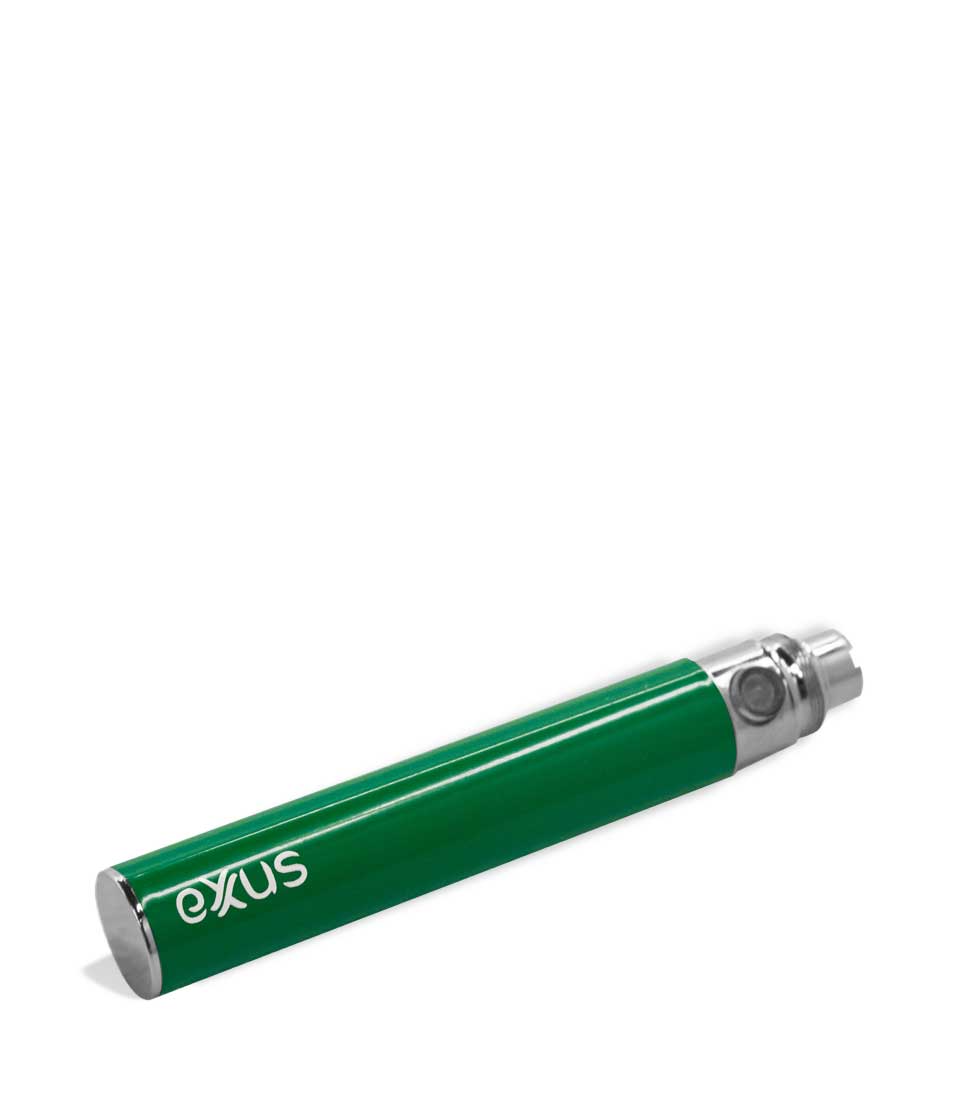 Cosmic Green Exxus Vape 900 Cartridge Vaporizer Bottom View on White Background