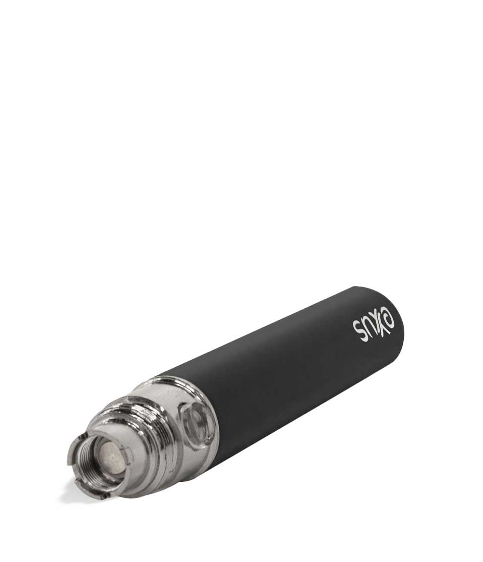 Cosmic Black Exxus Vape 900 Cartridge Vaporizer Top View on White Background