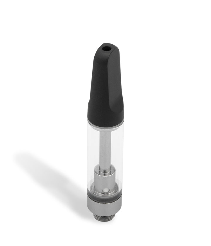 Black Exxus Vape EX6 1ml Oil Cartridge Above View on White Background