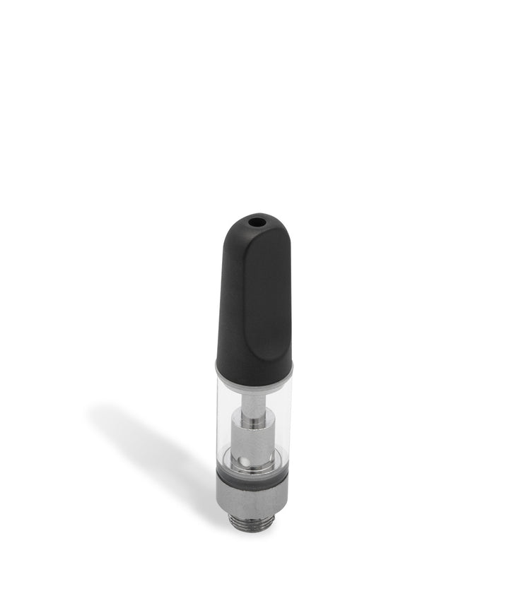 Black Exxus Vape EX6 .5ml Oil Cartridge Above View on White Background
