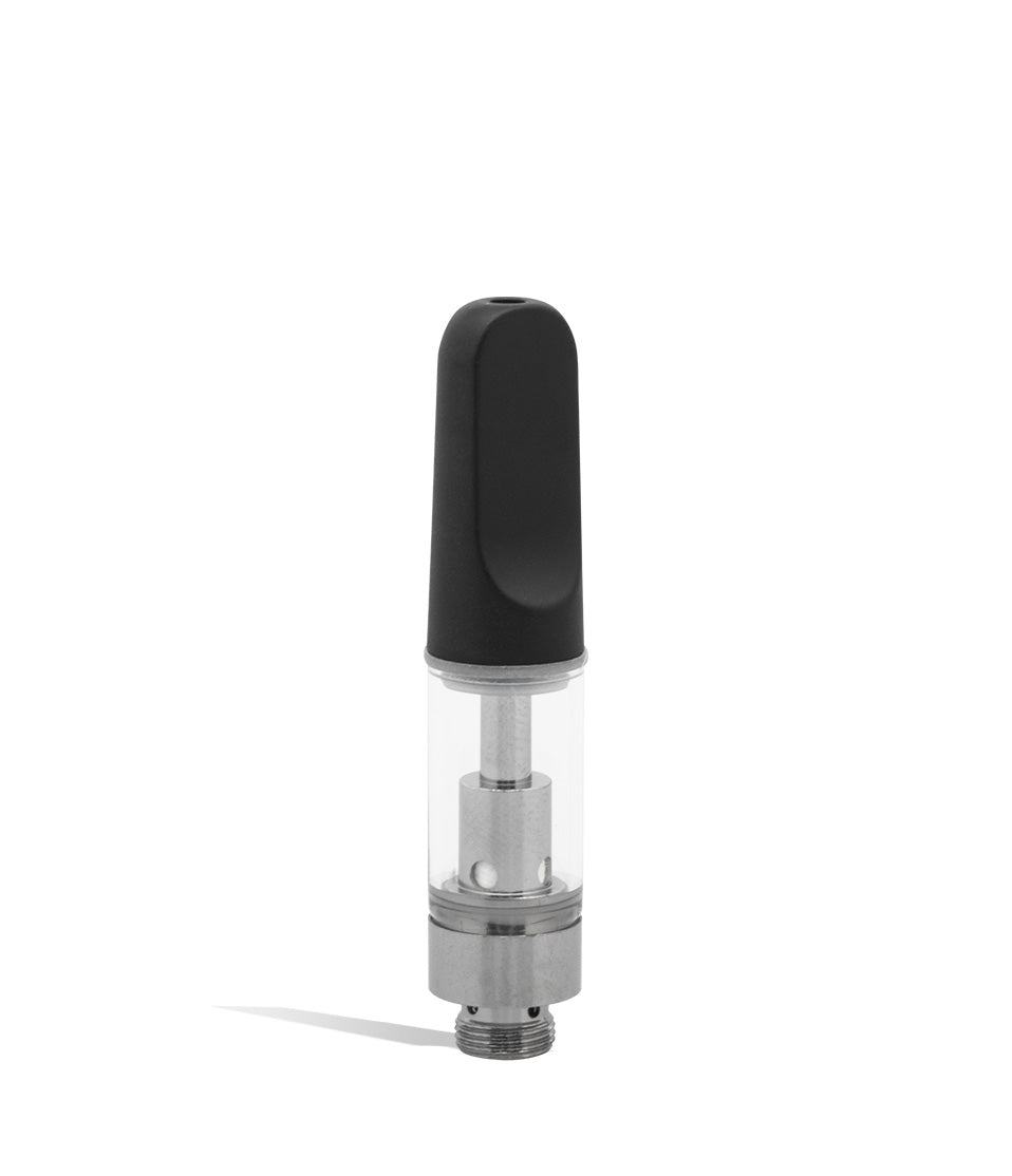 Black Exxus Vape EX6 .5ml Oil Cartridge Front View on White Background