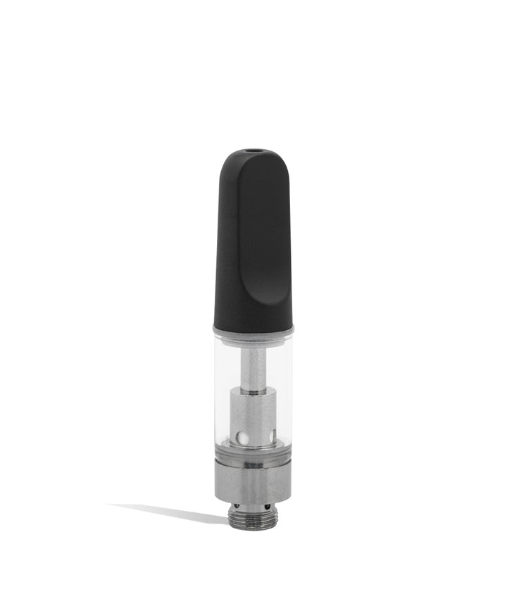 Black Exxus Vape EX6 .5ml Oil Cartridge Front View on White Background