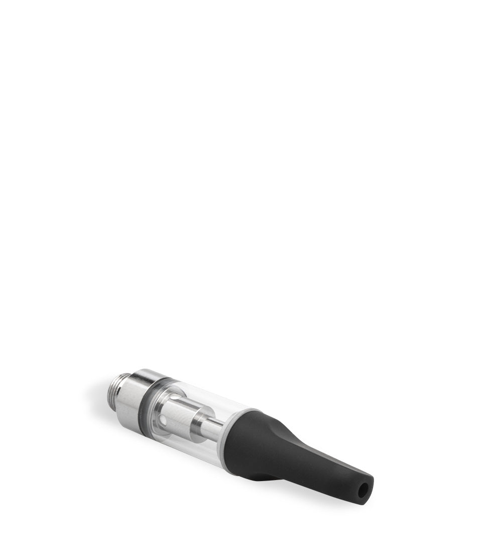 Black Exxus Vape EX6 .5ml Oil Cartridge Top View on White Background