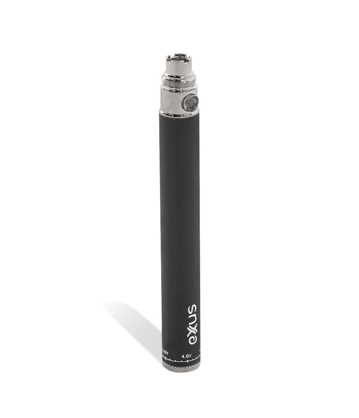 Cosmic Black Exxus Vape 1100 Cartridge Vaporizer Above View on White Background