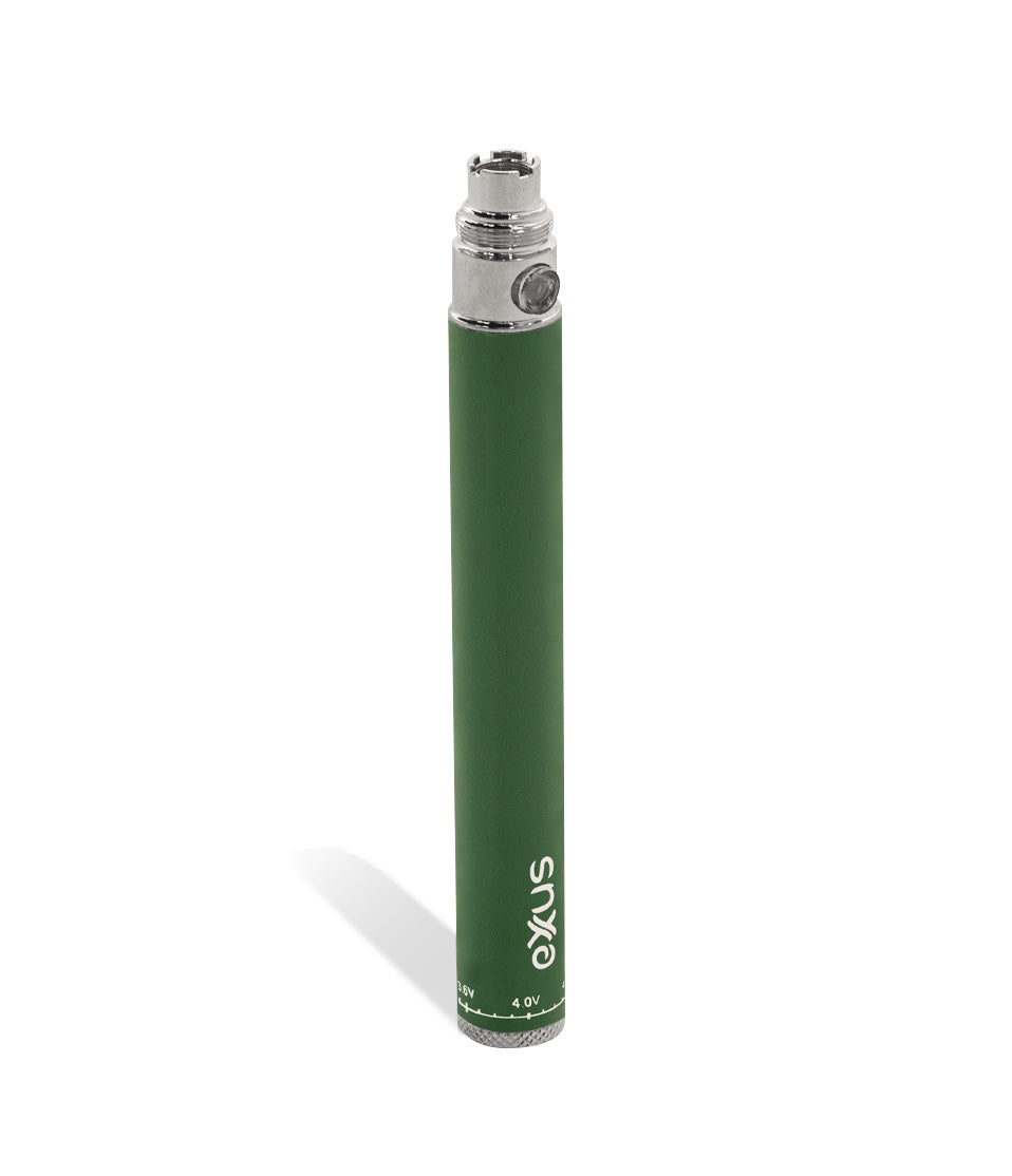 Cosmic Green Exxus Vape 1100 Cartridge Vaporizer Above View on White Background