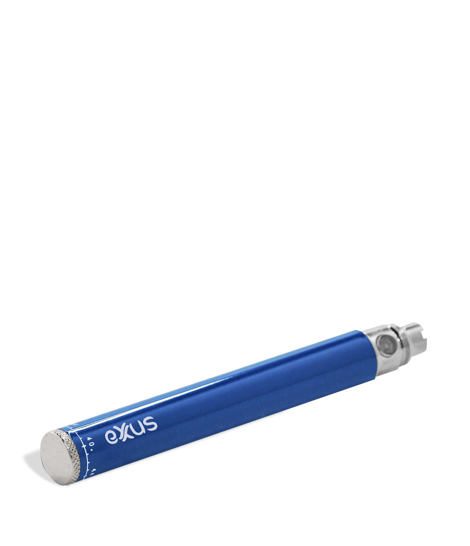 Cosmic Blue Exxus Vape 1100 Cartridge Vaporizer Bottom View on White Background