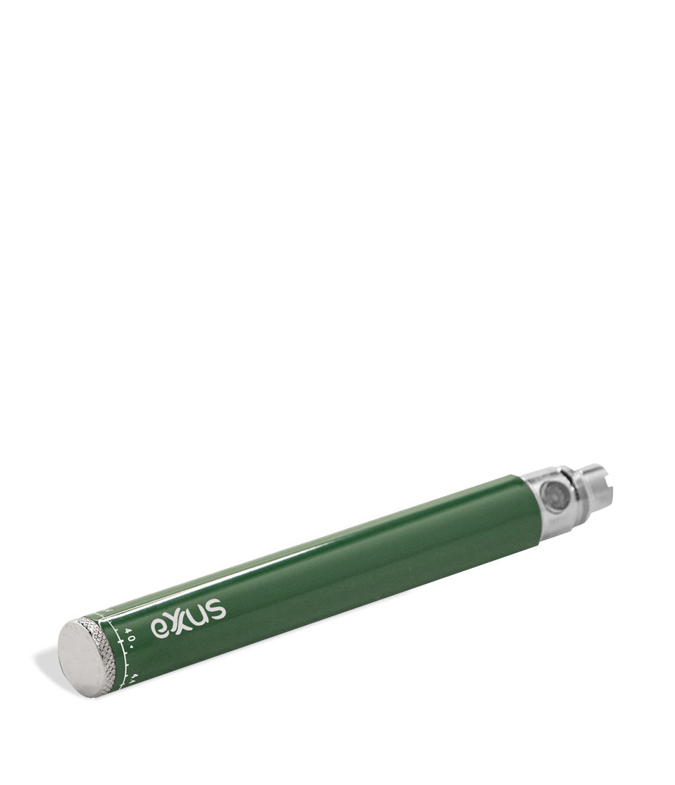 Cosmic Green Exxus Vape 1100 Cartridge Vaporizer Bottom View on White Background