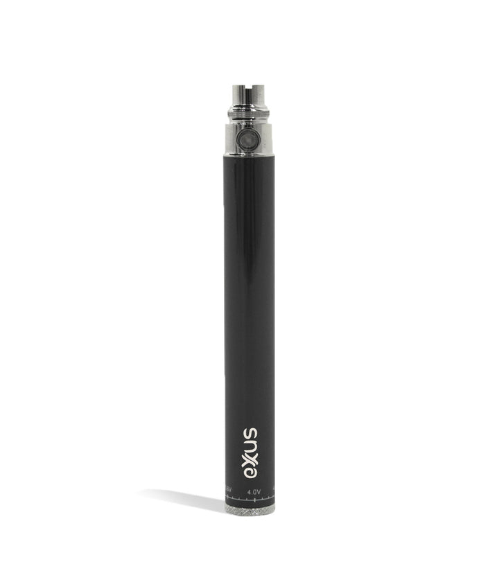 Cosmic Black Exxus Vape 1100 Cartridge Vaporizer Front View on White Backround