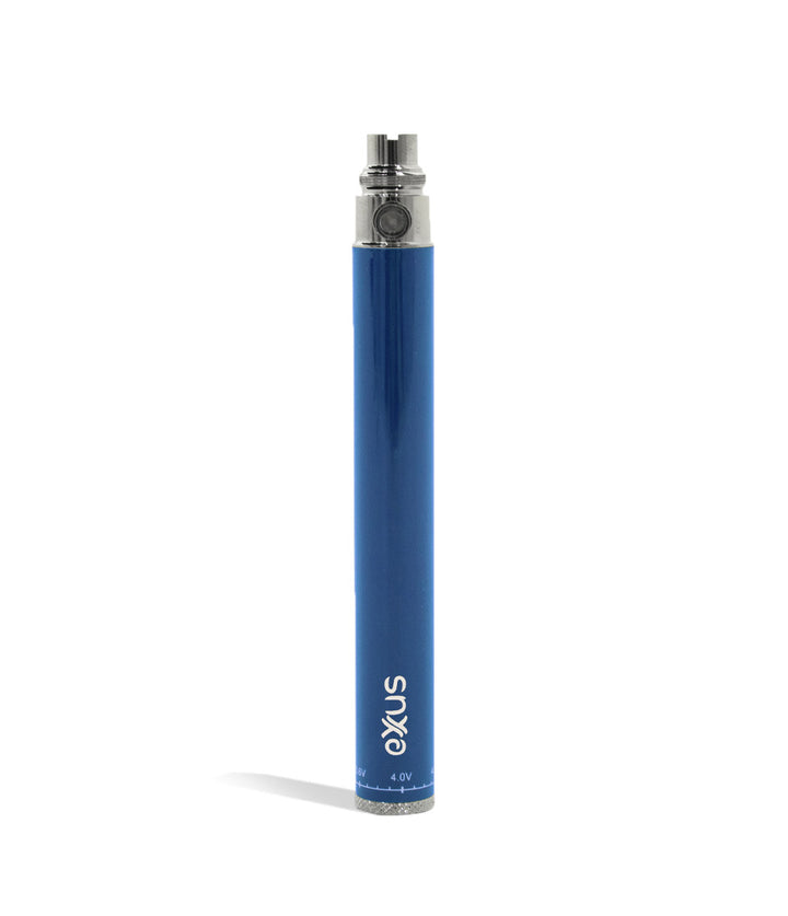 Cosmic Blue Exxus Vape 1100 Cartridge Vaporizer Front View on White Background