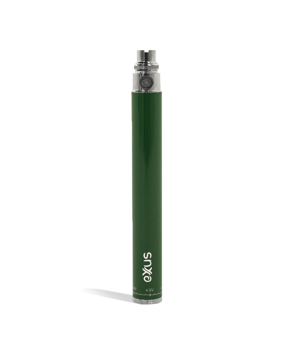 Cosmic Green Exxus Vape 1100 Cartridge Vaporizer Front View on White Background