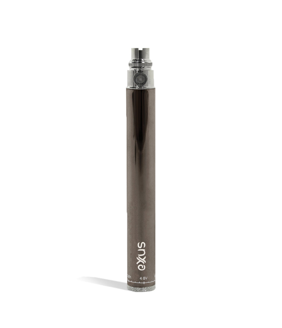 Gunmetal Exxus Vape 1100 Cartridge Vaporizer Front View on White Background