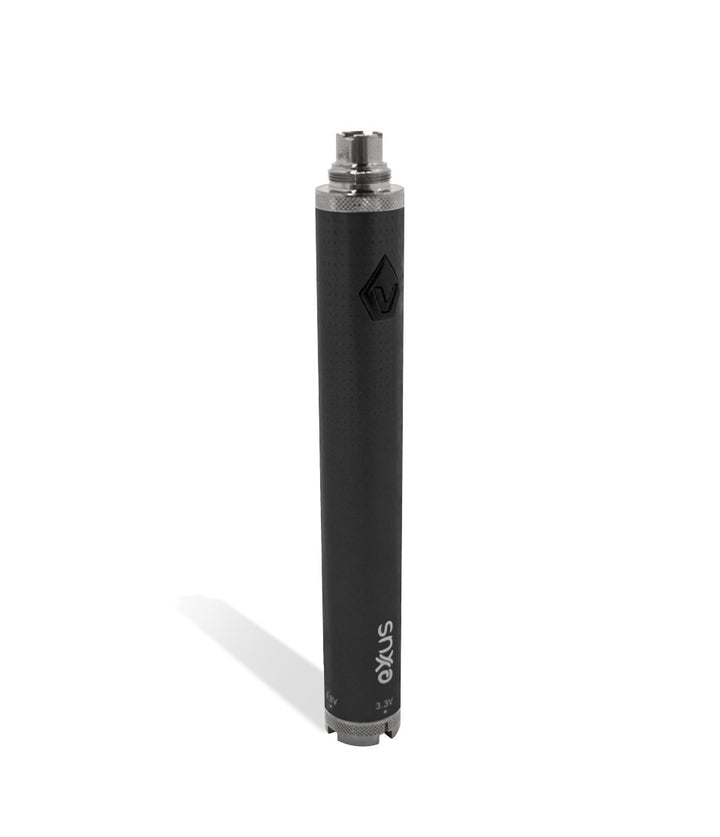 Cosmic Black Exxus Vape 1600 Cartridge Vaporizer Above View on White Background