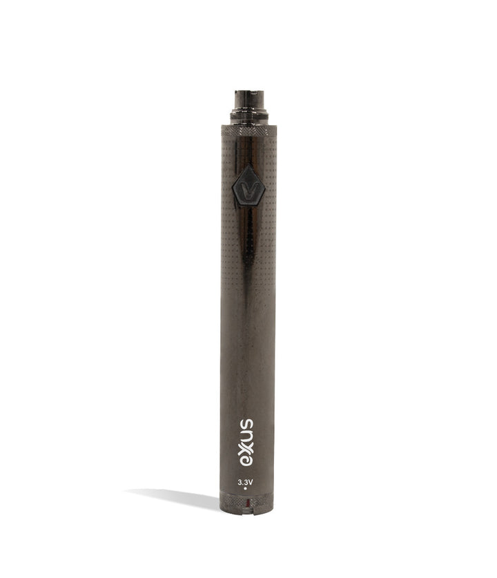 Gunmetal Exxus Vape 1600 Cartridge Vaporizer Front View on White Background