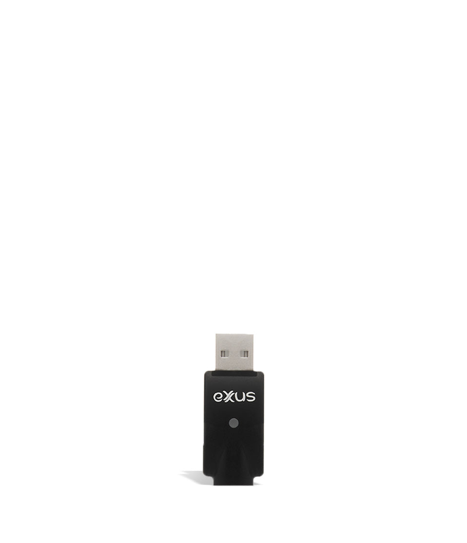 USB charger Exxus Vape Plus VV Cartridge Vaporizer on white background