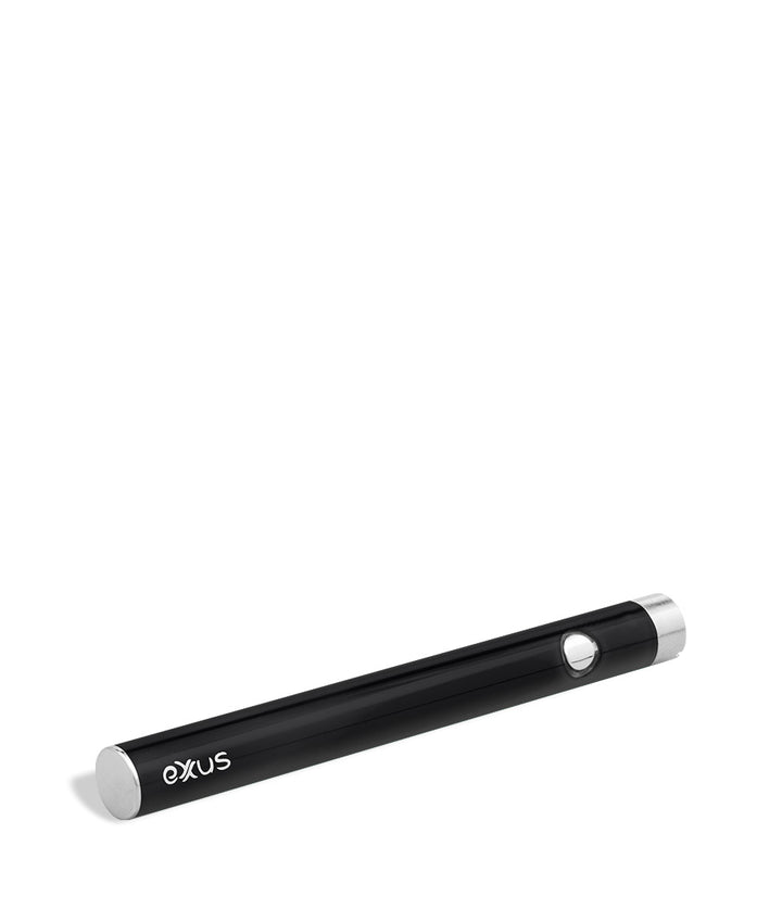 Cosmic Black bottom view Exxus Vape Slim VV Cartridge Vaporizer on white background