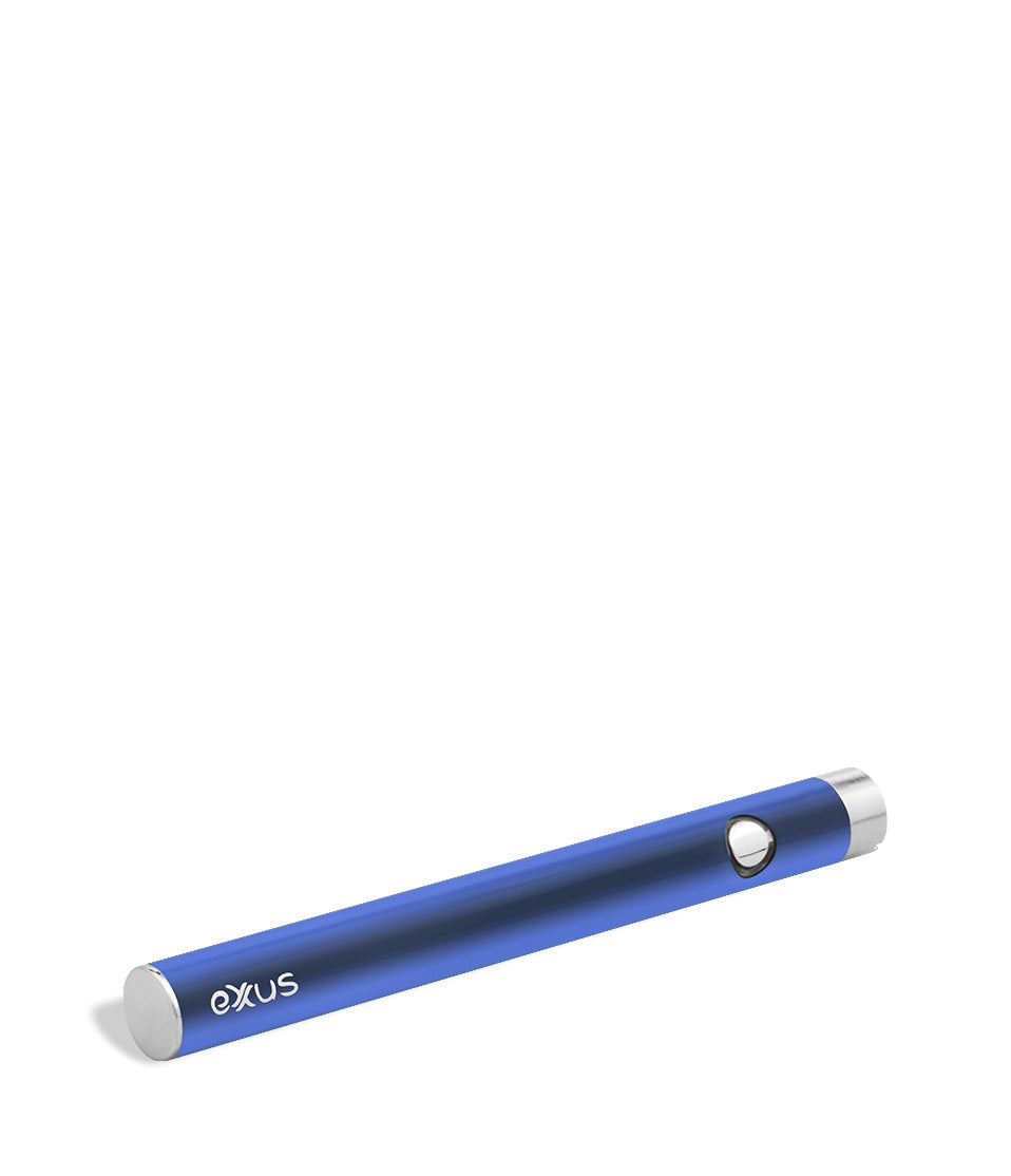 Cosmic Blue bottom view Exxus Vape Slim VV Cartridge Vaporizer on white background