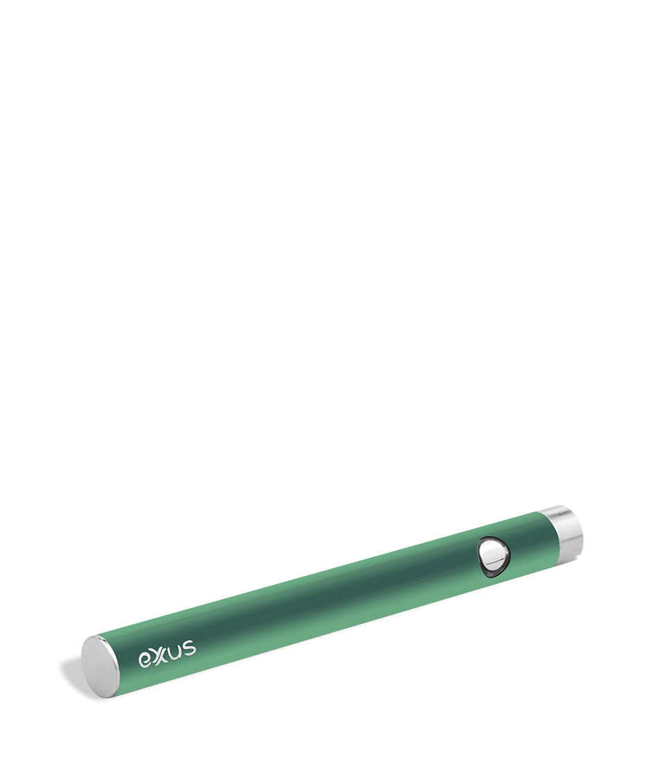 Cosmic Green bottom view Exxus Vape Slim VV Cartridge Vaporizer on white background