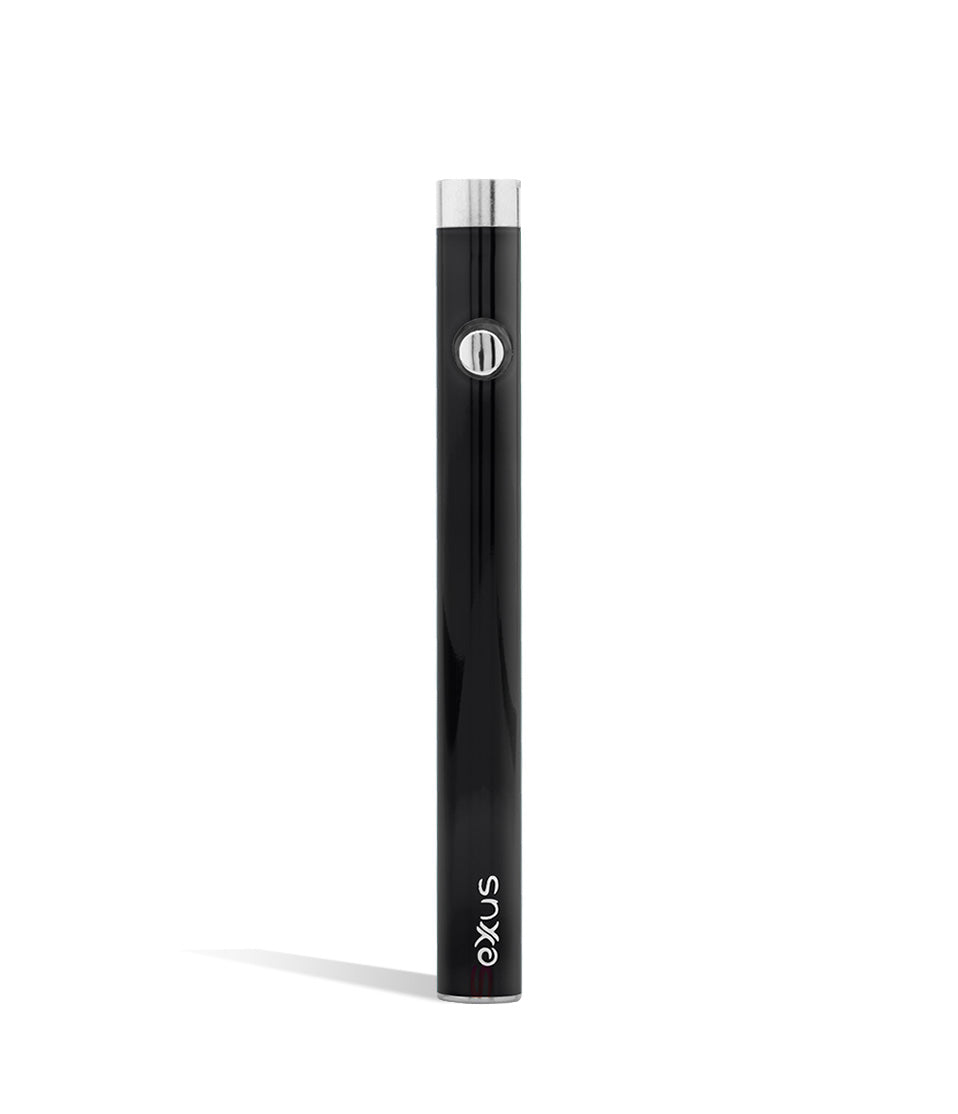 Cosmic Black Exxus Vape Slim VV Cartridge Vaporizer on white background