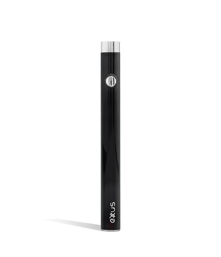 Cosmic Black Exxus Vape Slim VV Cartridge Vaporizer on white background