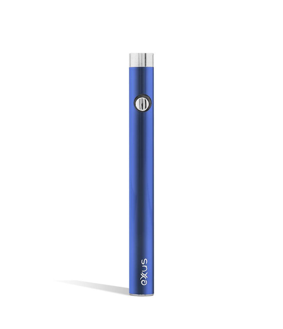 Cosmic Blue Exxus Vape Slim VV Cartridge Vaporizer on white background