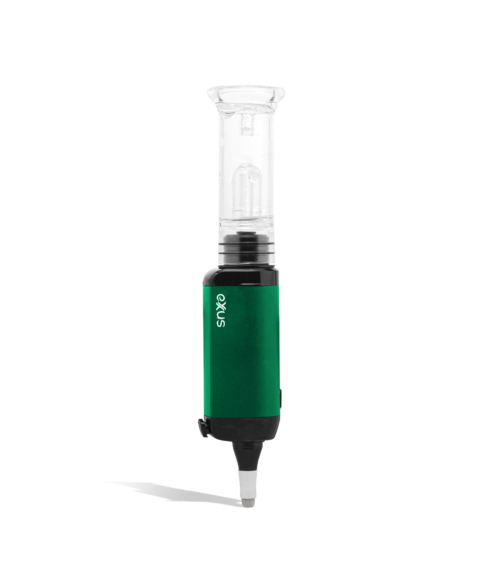 Green nectar collector mode Exxus Vape VRS 3 in 1 Vaporizer on white background