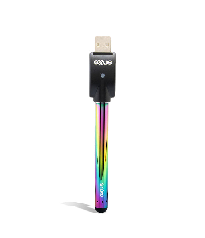 Full Color w/USB Exxus Vape Slim Auto Draw Cartridge Vaporizer on white background