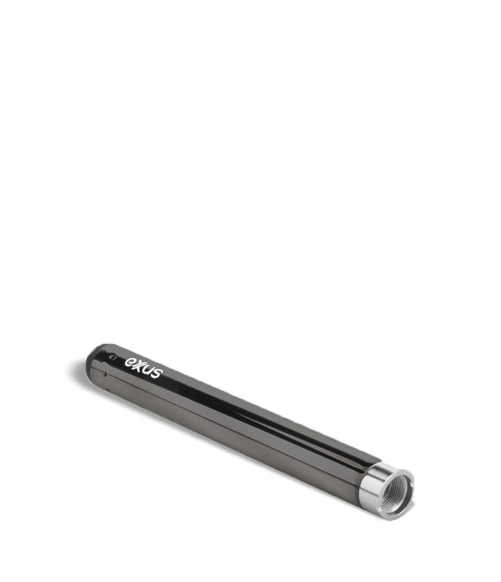 Gunmetal top view Exxus Vape Slim Auto Draw Cartridge Vaporizer on white background