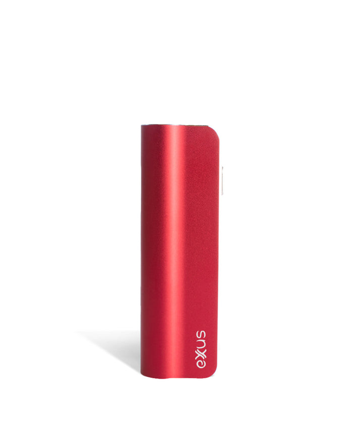 Red front view Exxus Vape Snap VV Cartridge Vaporizer on white background