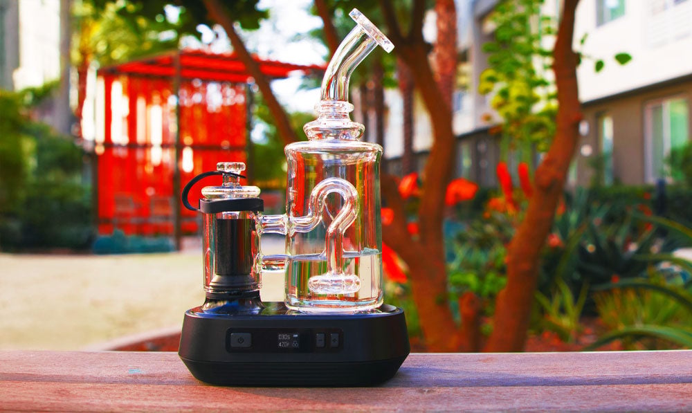 Exxus Go Plus on park bench