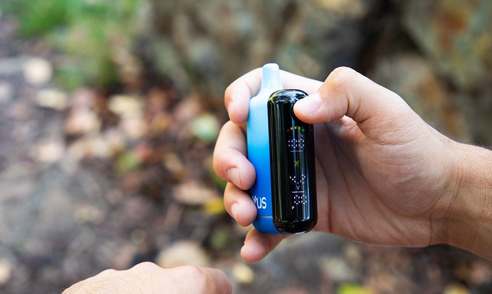 man using the Exxus Snap DLX outdoors