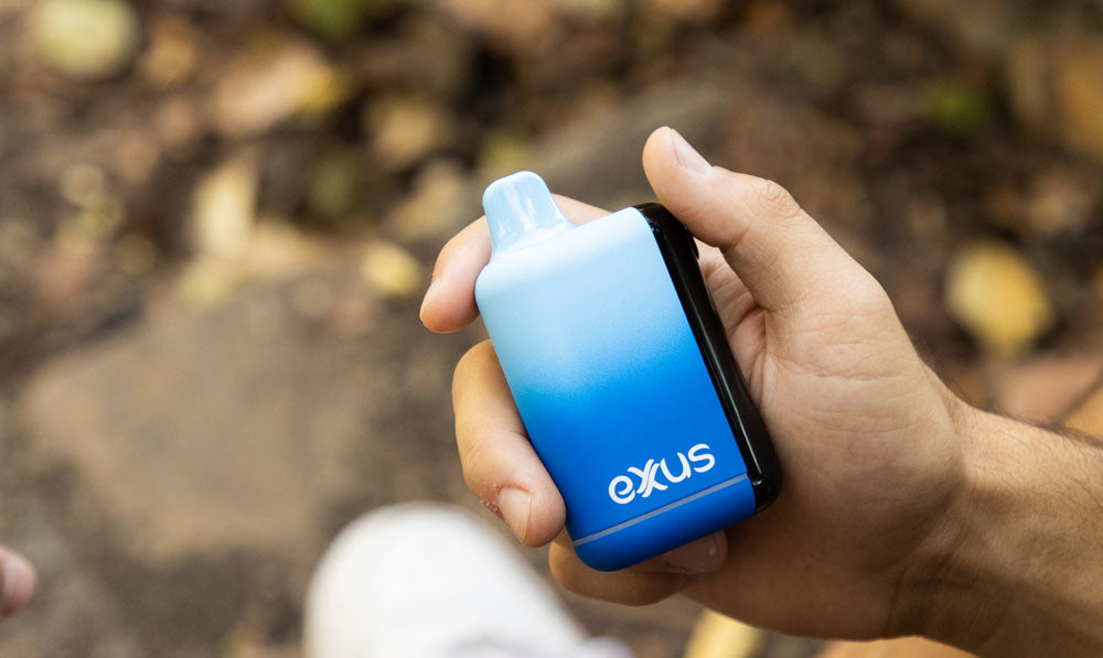 exxus vape in blue