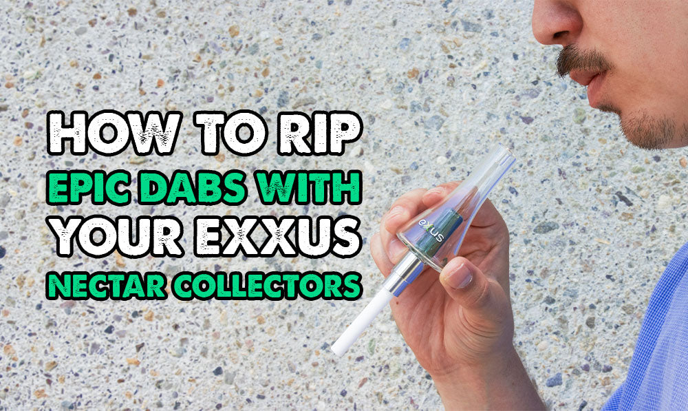 How To Rip Epic Dabs With Your Exxus Nectar Collectors