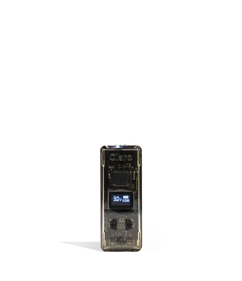 Exxus Vape Claro 510 Thread Battery Black front view on white background