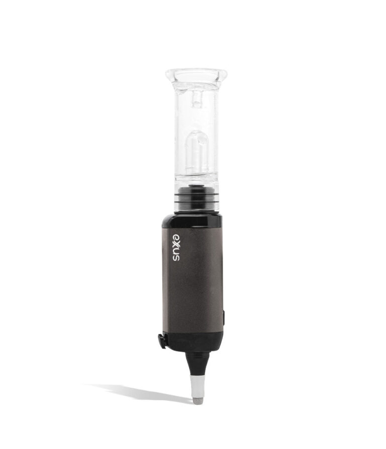 Gunmetal Nectar Collector Mode Exxus Vape VRS 3 in 1 Vaporizer on white background