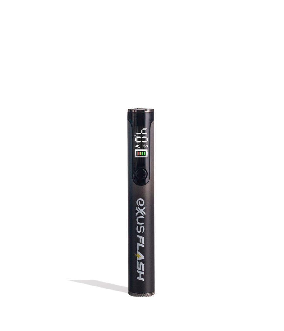 Raven Exxus Vape Flash Flashlight and 510 Variable Voltage Battery Front View on White Background