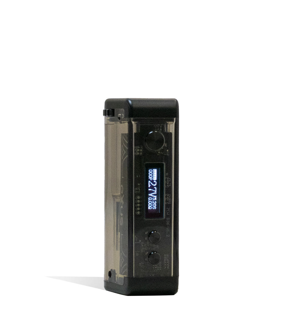 Black Exxus Vape Adapt 510 Thread Battery Front View on White Background