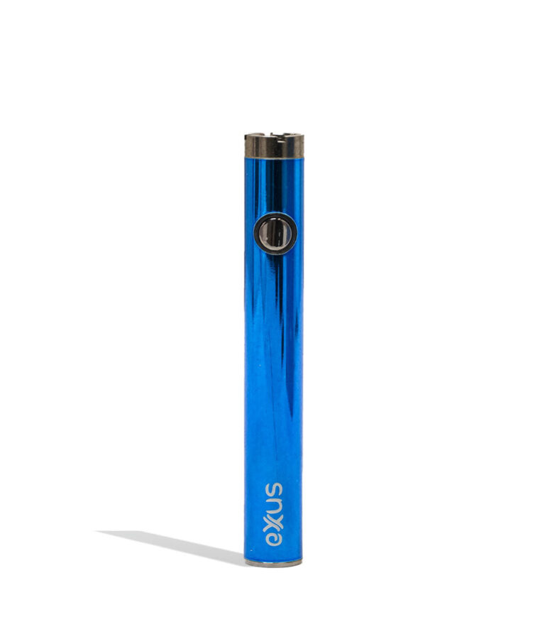 Glacier Exxus Vape Plus VV 2.0 510 Thread Battery Front View on White Background