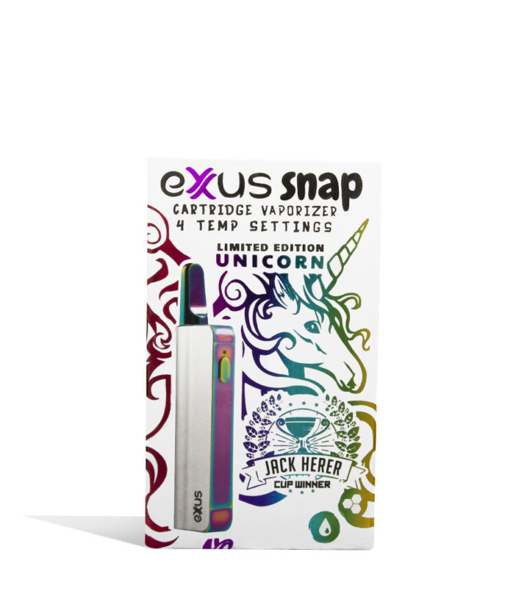 Unicorn Packaging Exxus Vape Snap VV 510 Thread Battery on white background