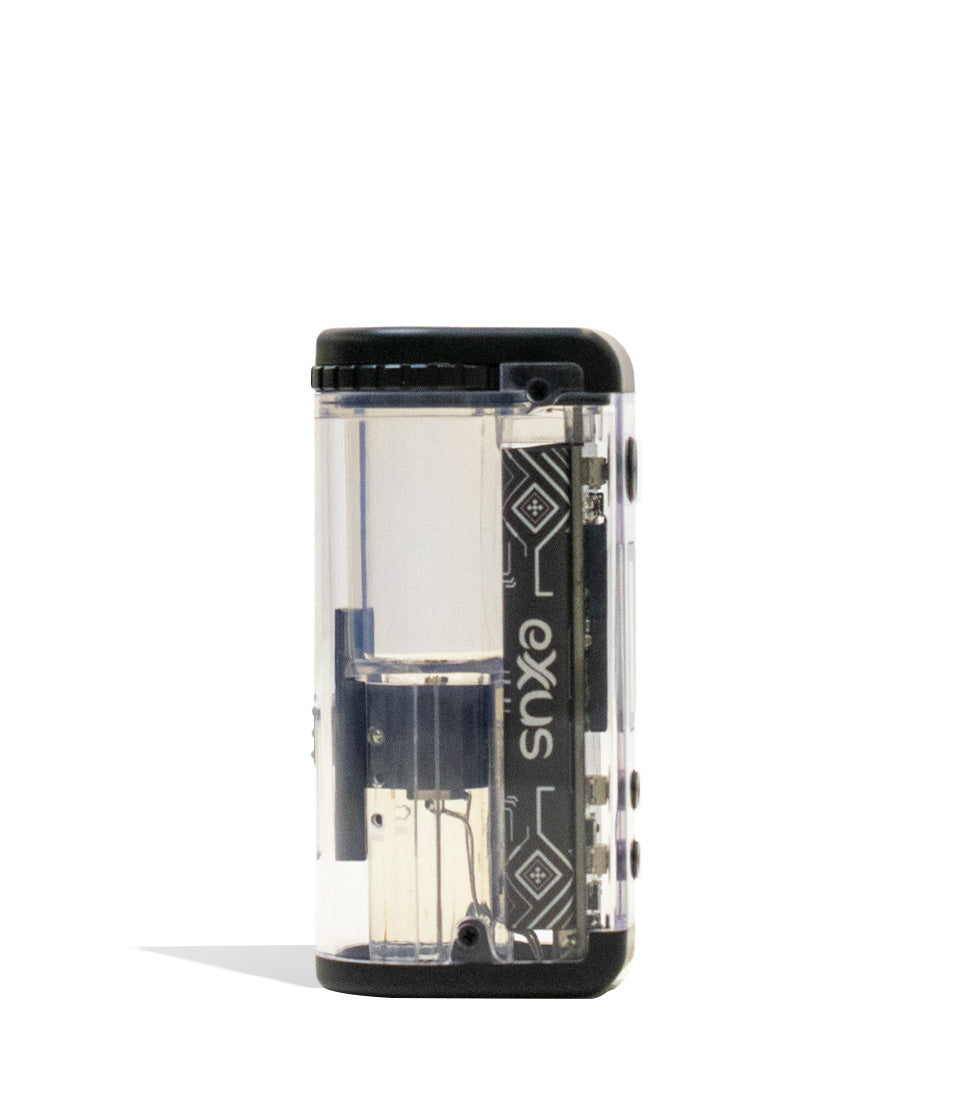 Clear Exxus Vape Adapt 510 Thread Battery Side View on White Background