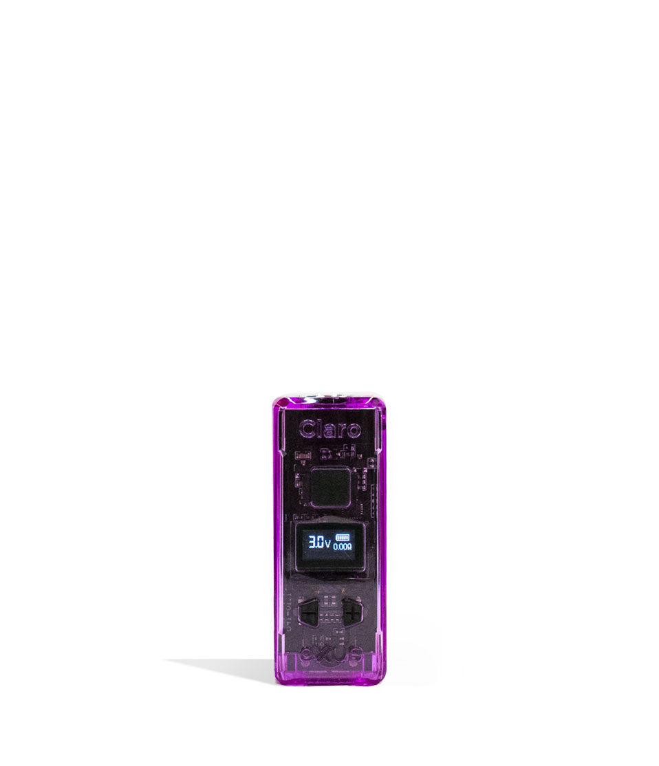 Exxus Vape Claro 510 Thread Battery Purple front view on white background