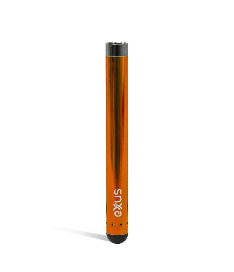 Sunset Exxus Vape Slim 2.0 510 Thread Battery front view on white background
