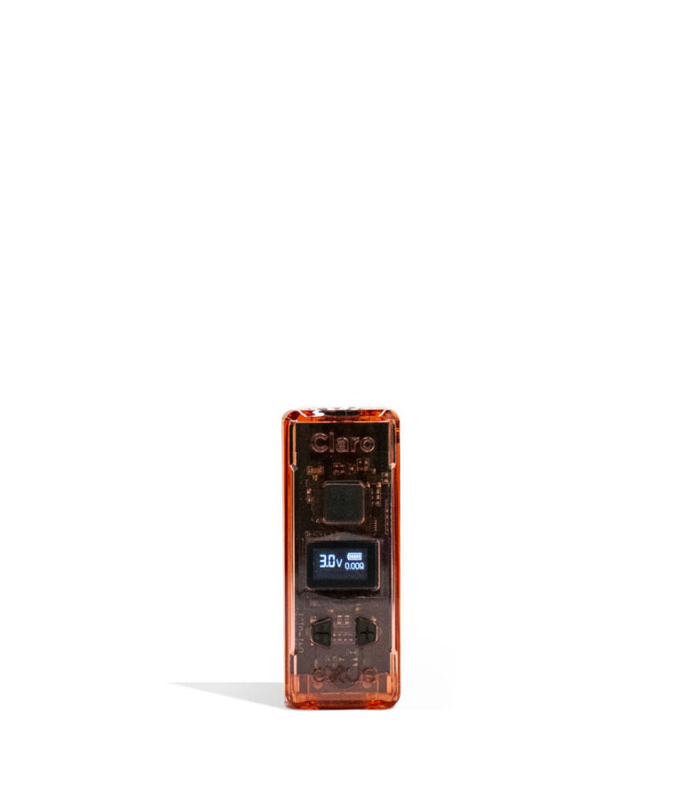 Exxus Vape Claro 510 Thread Battery Red front view on white background