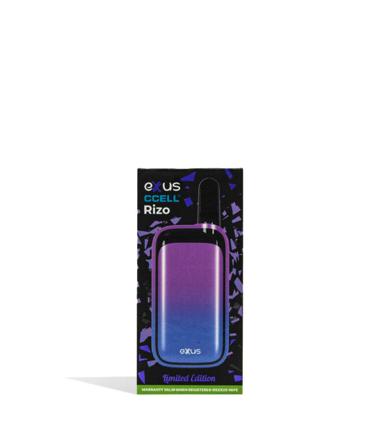 Nebula Exxus Vape Rizo 510 Thread Battery packaging on White Background