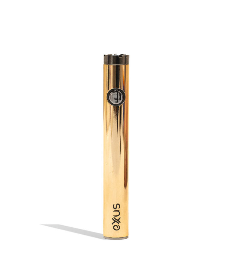 Rose Exxus Vape Plus VV 2.0 510 Thread Battery Front View on White Background